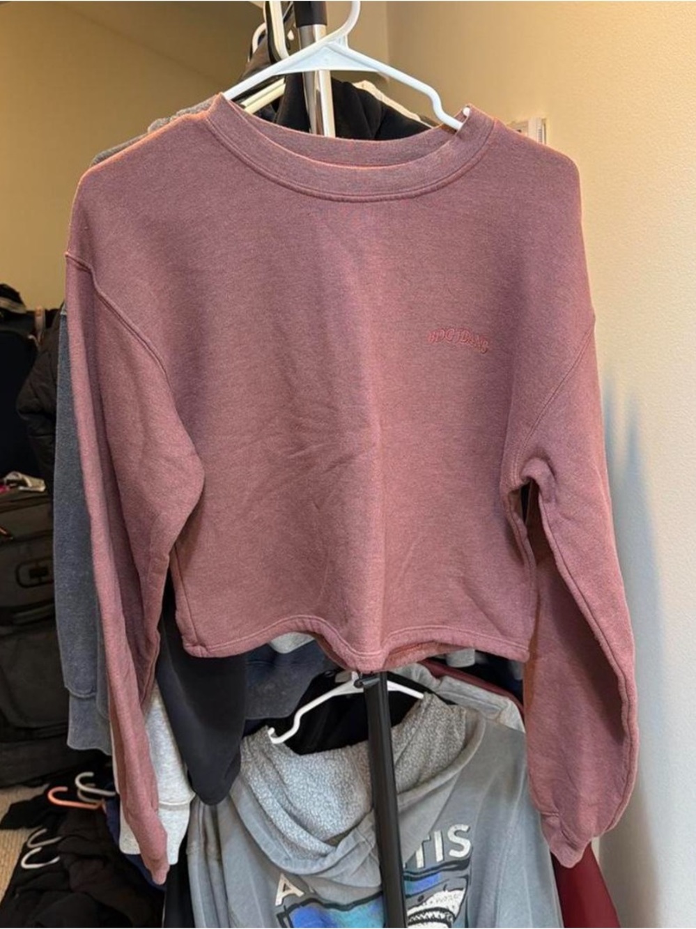 NWT BDG Women's Cropped Crewneck Sweatshirt